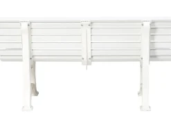 Blome 3er Bank Helgoland Weiß 64 cm x 150 cm x 80 cm