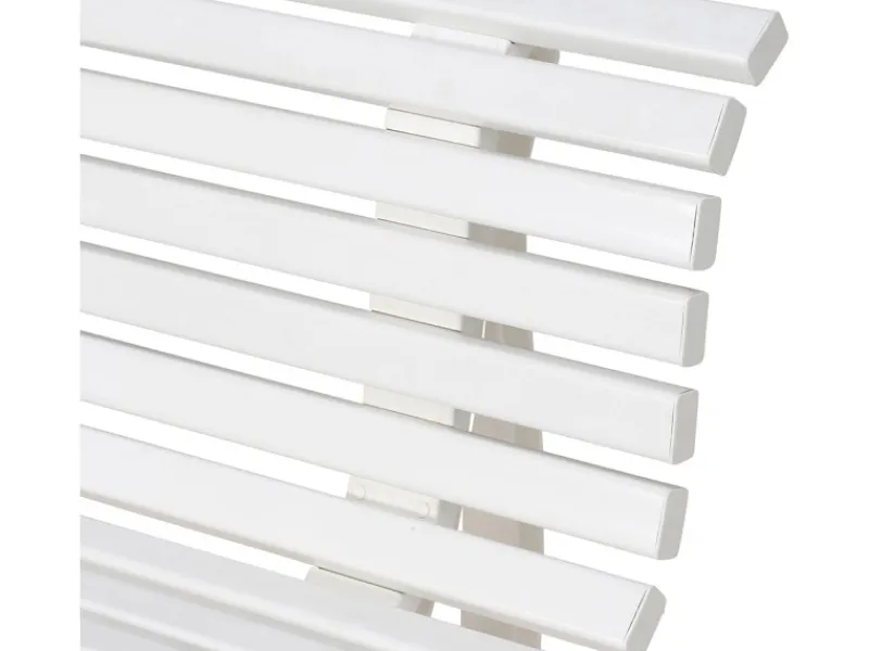 Blome 3er Bank Helgoland Weiß 64 cm x 150 cm x 80 cm