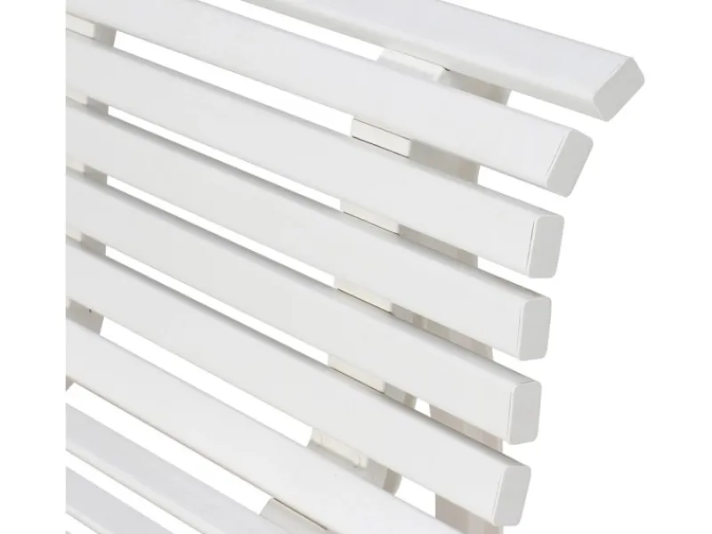 Blome 3er Bank Helgoland Weiß 64 cm x 150 cm x 80 cm