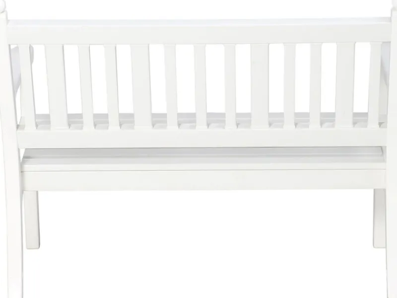 Blome 2er Bank Hohenzollern Weiß 69 cm x 115 cm x 88 cm