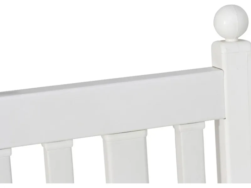 Blome 2er Bank Hohenzollern Weiß 69 cm x 115 cm x 88 cm