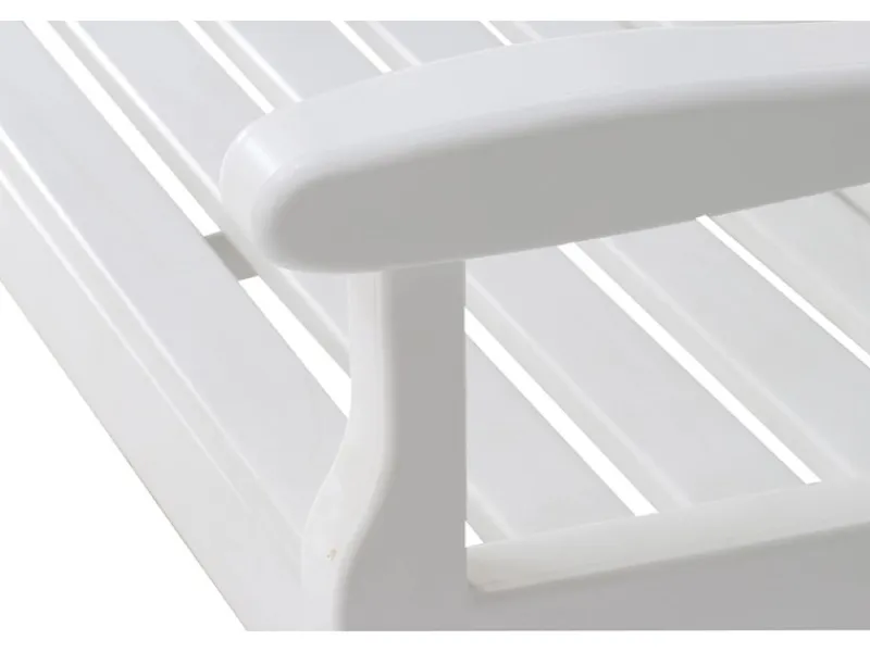 Blome 2er Bank Hohenzollern Weiß 69 cm x 115 cm x 88 cm