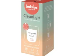 Clearance Bolsius Duft-Nachfüller Cleanlight Bergamotte & Neroli Weiß 2 Stück