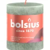 Sale Bolsius Rustik-Kerze Shine Ø 6,8 cm x 8 cm Jadegrün