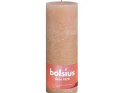 Bolsius Rustik-Kerze Shine XXL Ø 10 cm x 30 cm Nebliges