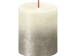 Bolsius Rustik-Kerze Sunset 80/68 mm -Champagner Perle