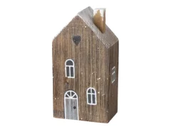 Best Boltze Deko-Aufsteller Houses Klein 2-fach Sortiert 12 x 4,5 x 6,5 cm Mehrfarbig
