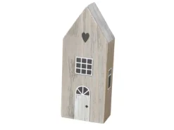 Hot Boltze Deko-Aufsteller Houses Mittel 2-fach Sortiert 18,5 x 6 x 9 cm Mehrfarbig