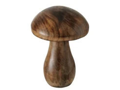 Boltze Dekoaufsteller Terjol Groß 11 cm x 8 cm Dunkelbraun