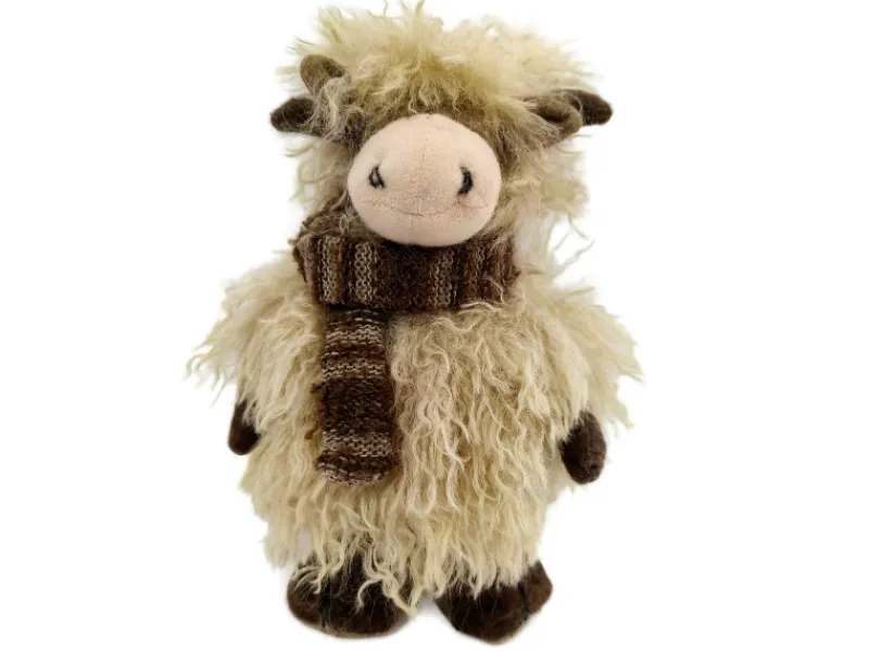 Boltze Deko-Figur Berkel Groß 26 cm x 14 cm x 21 cm Natur