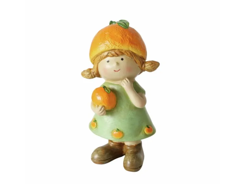 Discount Boltze Figur Fruits 3-fach Sortiert 18 cm x 8 cm x 7,5 cm Orange