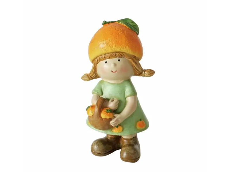 Discount Boltze Figur Fruits 3-fach Sortiert 18 cm x 8 cm x 7,5 cm Orange