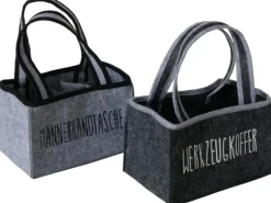 Best Boltze Flaschenträger Männersache 2-fach Sortiert Schwarz-Grau