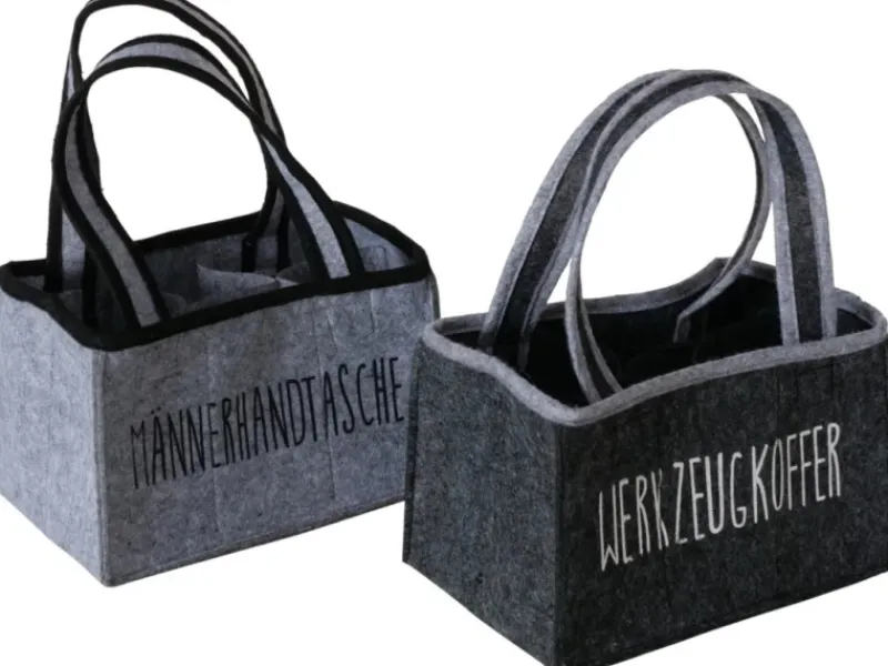 Best Boltze Flaschenträger Männersache 2-fach Sortiert Schwarz-Grau