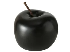 Boltze Home Deko-Aufsteller Milani Klein Ø 8 cm x 7 cm Schwarz