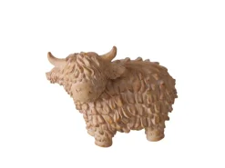 Boltze Home Deko-Figur Buffy Kuh 2-fach Sortiert 7,5 cm x 5 cm x 10 cm Braun