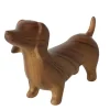 Boltze Home Deko-Figur Wilhelmy Hund 10 cm x 5 cm x 16 cm Braun