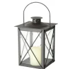 Boltze Home Laterne Farol 20 cm x 14 cm x 14 cm Schwarz
