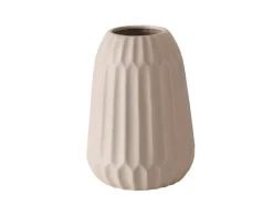 Boltze Home Vase Cucita 2-fach Sortiert Ø 15 cm x 21 cm Beige-Weiß