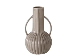 Boltze Home Vase Pilarus Ø 12 cm x 21 cm Braun