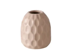 Boltze Home Vase Simona Ø 9 cm x 10 cm Beige