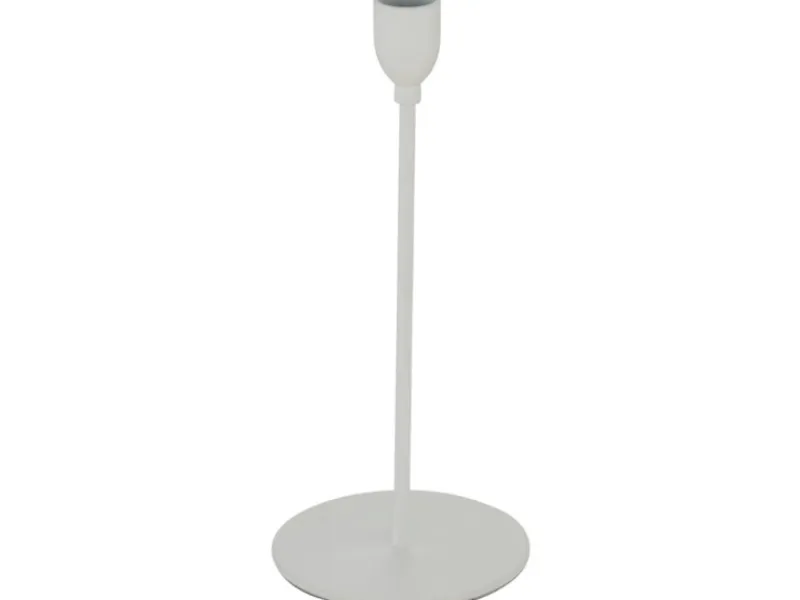 New Boltze Kerzenleuchter Malte 23 cm x ø 10 cm Grau