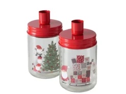 Hot Boltze Kerzenleuchter Monti 2-fach Sortiert Ø 7,5 cm x 13,5 cm Mehrfarbig