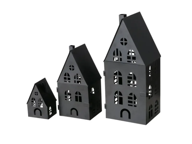 Sale Boltze Laterne Dover 3er Set Schwarz