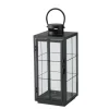 Boltze Laterne Esbjerg 40 cm x 17,2 cm x 17,2 cm Schwarz