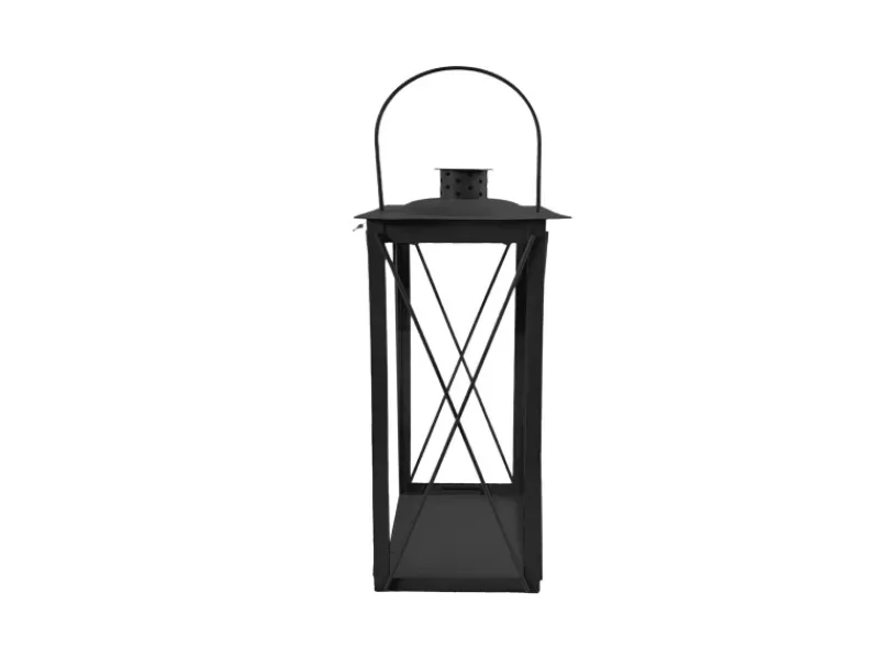 Boltze Laterne Farol Mittel 35 cm x 14 cm x 14 cm Schwarz