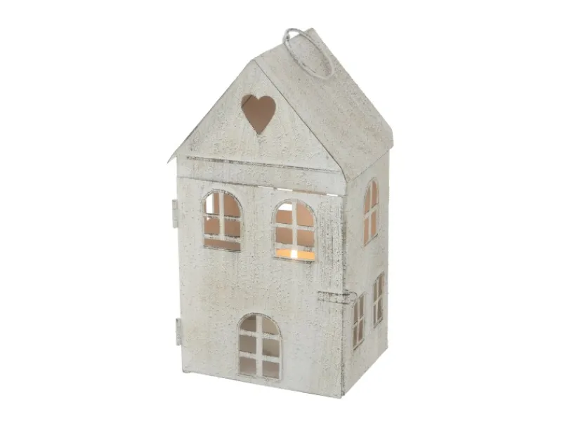 Discount Boltze Laterne Kalana Klein 13 cm x 9 cm x 7,5 cm Weiß