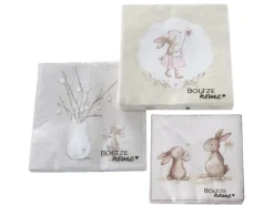 Hot Boltze Servietten Knuffi 3-fach sortiert 20 Stück