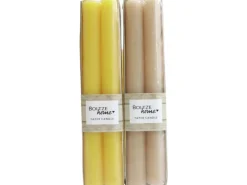 Boltze Stabkerze Melia 20 cm x ø 2,2 cm Farbenauswahl 4 Stück