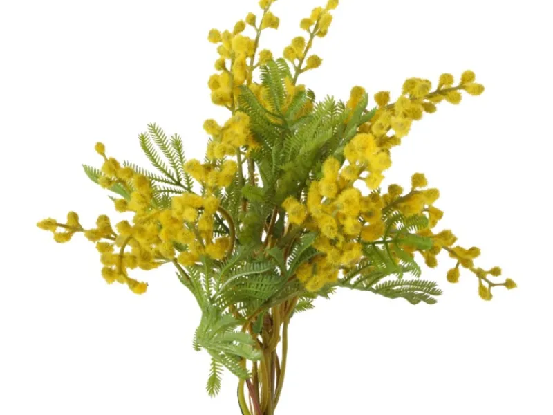 Clearance Boltze Stielblume Mimosa 38 cm x 10 cm x 6 cm Gelb