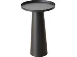 Boltze Tisch Jacky Groß Ø 38 cm x 55 cm Schwarz