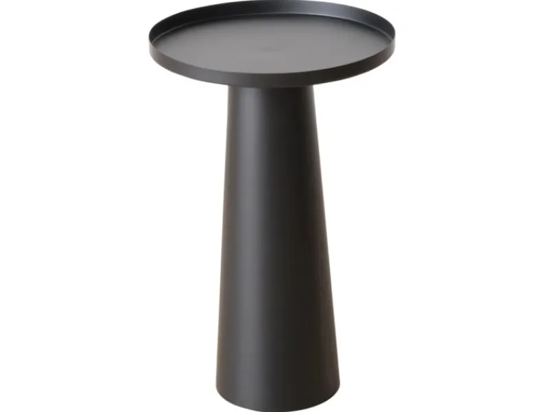 Boltze Tisch Jacky Groß Ø 38 cm x 55 cm Schwarz