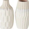 Boltze Vase Malia 2-fach Sortiert 22 cm x Ø 11,5 cm Beige-Creme