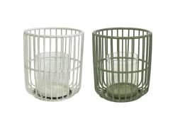 Discount Boltze Windlicht Cindy Klein 14 cm x 12 cm x 12 cm Schwarz