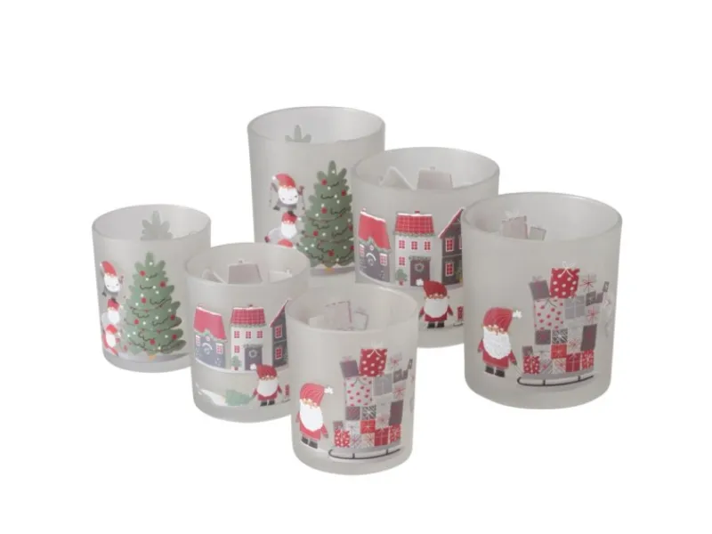 Online Boltze Windlicht Monti 2-er Set Ø 7 cm x 8,3 cm Mehrfarbig 3-fach sortiert