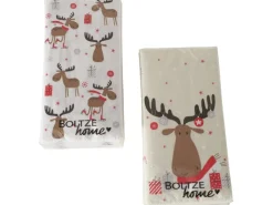 Boltze Xmas Bistroservietten Joey 16-tlg. Mehrfarbig