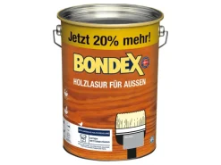 Online BONDEX Holzlasur für Außen seidenglänzend 4,8 l Hellblaugrau