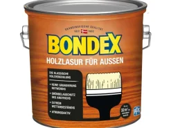BONDEX Holzlasur für Außen seidenglänzend 2,5 l