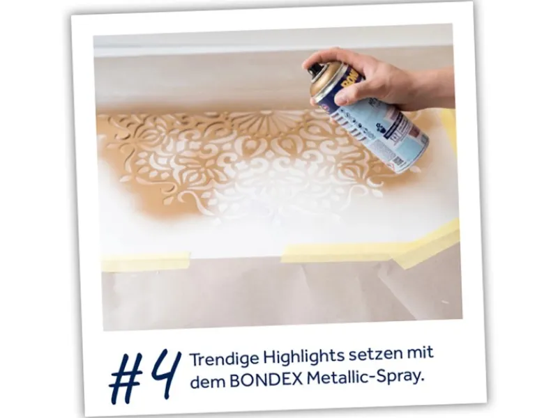 BONDEX Kreidefarbe Spray Mildes 0,4 l