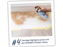BONDEX kreidefarbe Spray Cremiges Weiss 0,4 l