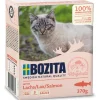New Bozita Katzen-Nassfutter Häppchen in Soße Lachs 370 g