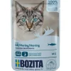 Bozita Katzen-Nassfutter Pouch HiS Hering für Katzen 85 g