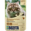 Discount Bozita Katzen-Nassfutter Pouch HiS Hühnchen für Katzen 85 g
