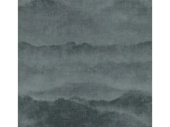 New Bricoflor anthrazit Tapete in Wasserfarben Optik Wolken Tapete Im Wasserfarben Stil auf Leinen für Schlafzimmer Schwarze Vliestapete mit Vinyl
