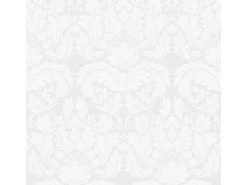 Bricoflor Barock Tapete überstreichbar Romantische Schlafzimmer und Esszimmer Vliestapete Weiß Zum überstreichen Ornament Wandtapete mit Vinyl Elegant