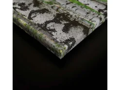 Clearance Bricoflor Birkenwald Leinwand Bild Grün Weiß Wandbild Mit Wald Motiv Für Wohnzimmer Und Schlafzimmer Birken Leinwandbild 90X60 Cm